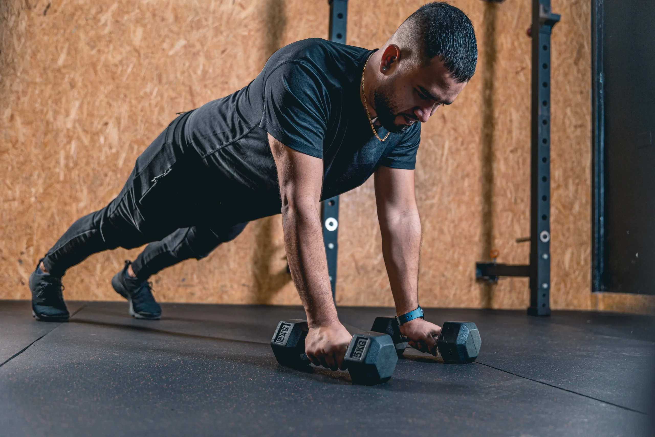 Cliente entrenando en Pepe Training